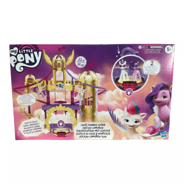 My Little Pony Schloss Traumschloss 56cm. mit Figuren und Licht Hasbro F2035 NEU