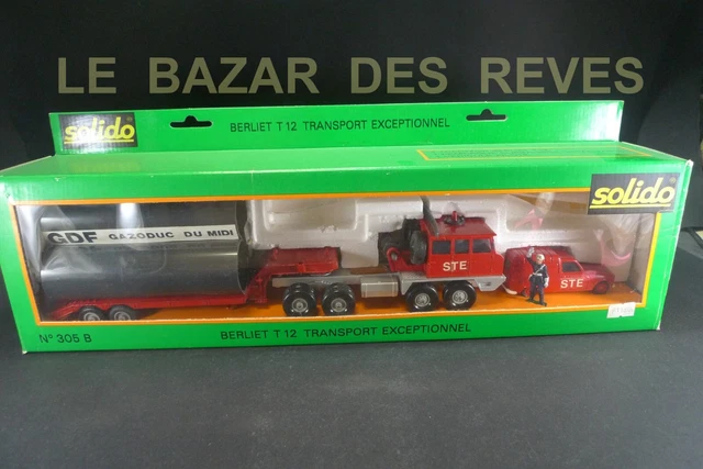 SOLIDO BERLIET T12 Transport Exceptionnel En Boite D'origine EUR 42,00 - FR