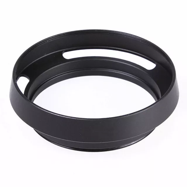 Vented Curved Metal Lens Hood 37/39/40.5/43/46/49/52/55/58/62/67/72/77 mm lot