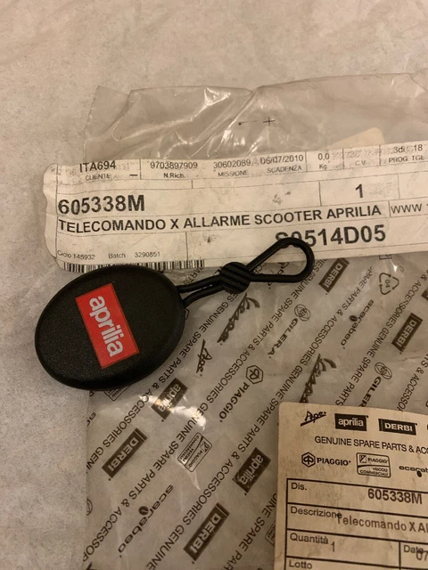 605338M Telecomando Per Allarme Originale Aprilia