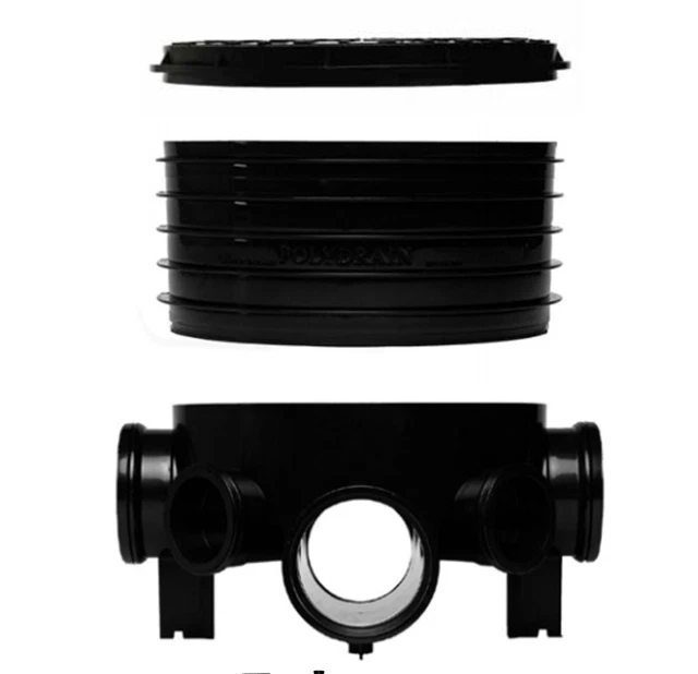 UNDERGROUND DRAINAGE MANHOLE Inspection Chamber Set 450MM , Riser, Base ...