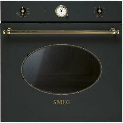SMEG SF800AO FORNO VENTILATO 60 cm CLASSE A 6 FUNZIONI 70 L ANTRACITE