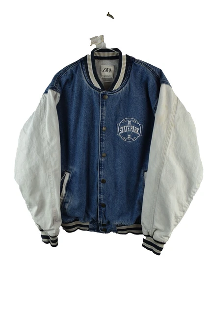 Bomber Chamarra De Mezclilla Zara Hombre La Chaqueta Bomber De