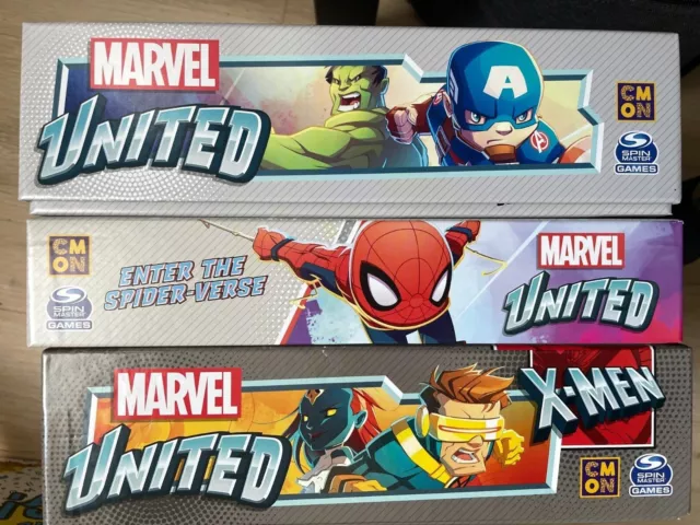  Marvel United Spider-Geddon Strategy Board Game by CMON & Spin  Master Games, Spider Man Adult Toy