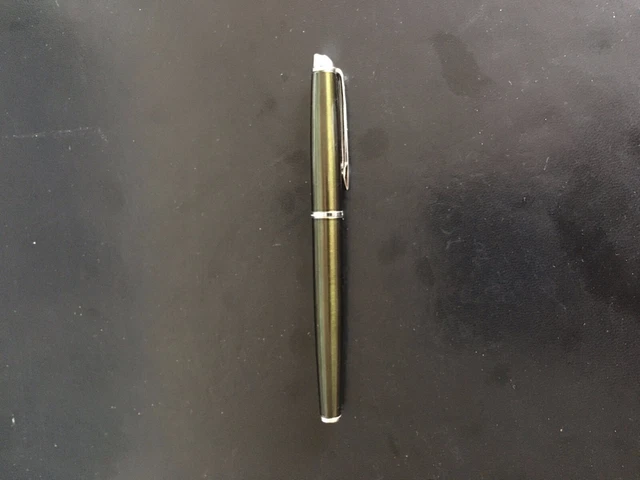 Stylo Plume Waterman Reflex Laqué Vert - En état Opérationnel - Occasion Excellent état