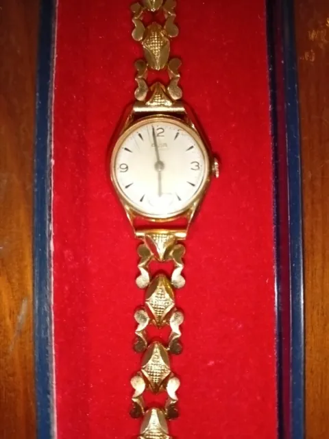 Orologio da polso donna vintage Oro 750 18 K Avia