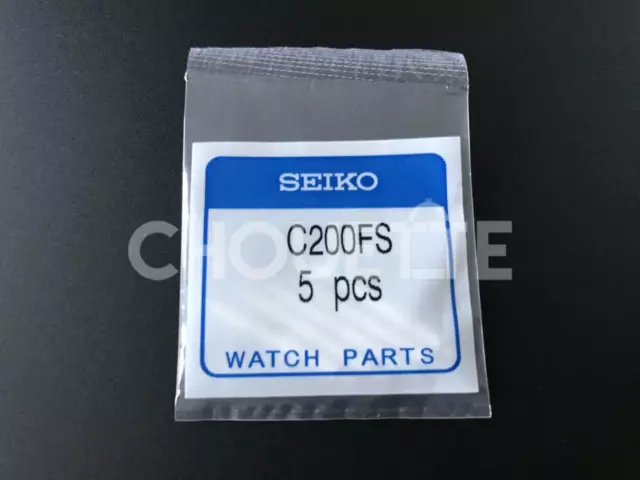 5PC GENUINE SEIKO C200FS 20mm Fat Spring Bars for Monster Diver Watch Z-20  $ - PicClick