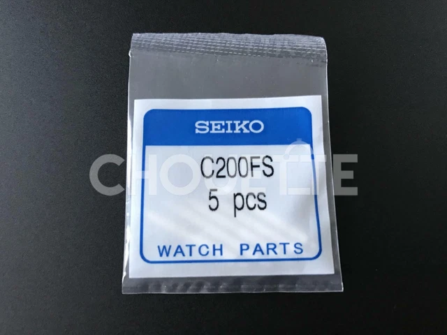 5PC GENUINE SEIKO C200FS 20mm Fat Spring Bars for Monster Diver Watch Z-20  $ - PicClick