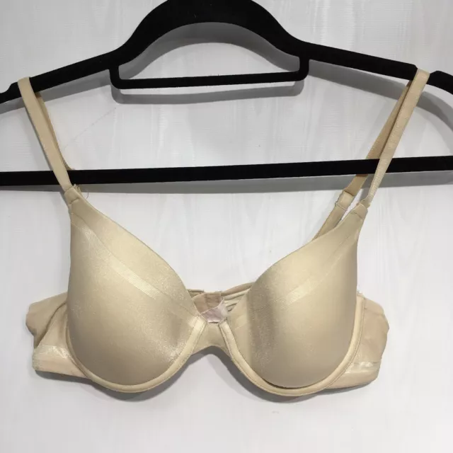 Lily of France Bra Beige Underwire  36B Smooth Cup T-Shirt