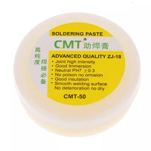 50g Soldering Flux Paste Solder Low-temperature Lead-free Welding Grease Cre  SC