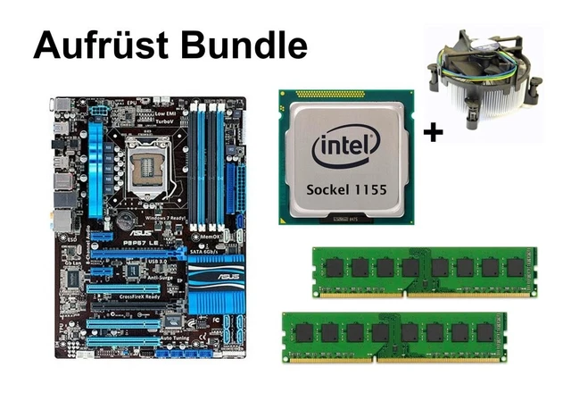 ミニPC HP Pro Desk 600 G4 SFF i5-8500 @ 3.00GHz Mainboard & CPU-Kombination, Computer-Komponenten & -Teile