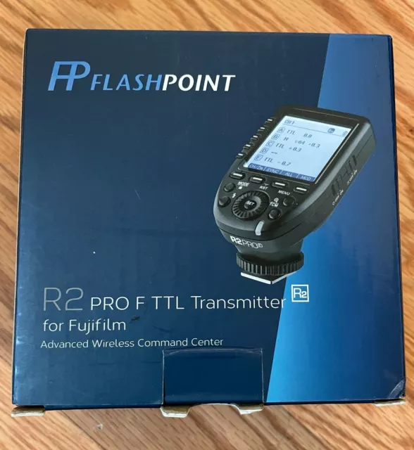 Transmisor Flashpoint R2 Pro 2,4 GHz para Fuji (XPro-F) #FP-RRR2PRO-F Fujifilm