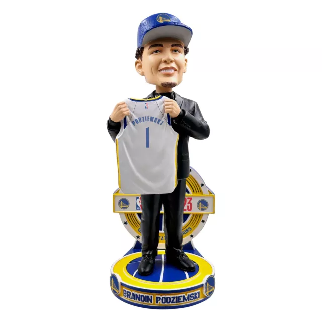 Brandin Podziemski Golden State Warriors 2023 NBA Draft Pick Bobblehead NBA