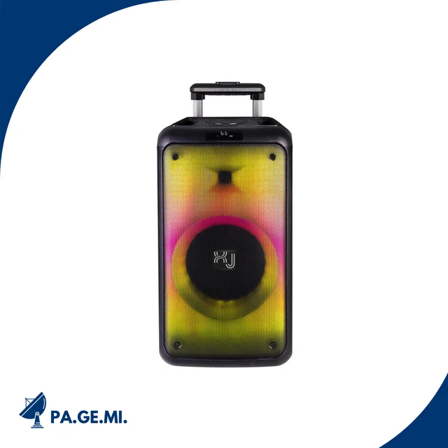 GJCrafts Sistea PA Audio Con Icrofoni, Altoparlante Aplificato