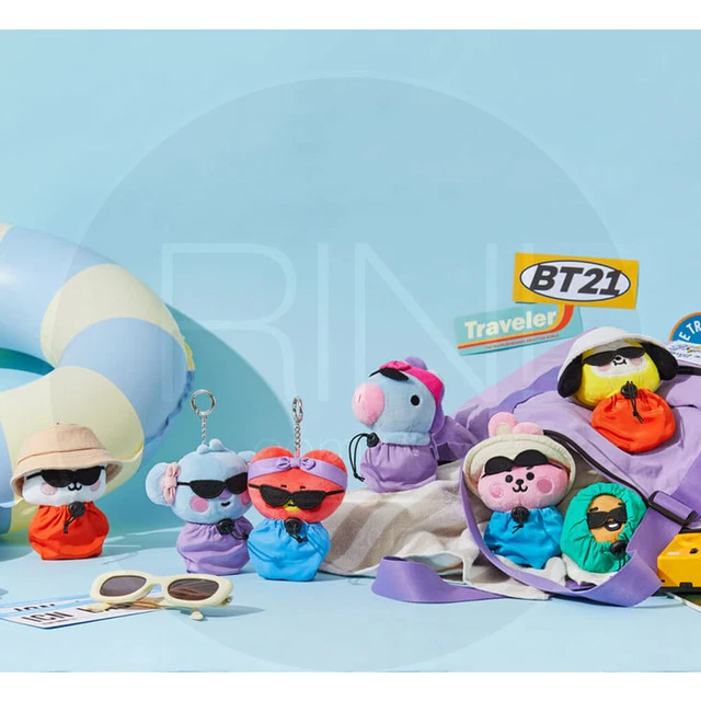 BTS BT21 OFFICIAL Authentic Goods Baby Travel Edition Bag Charm