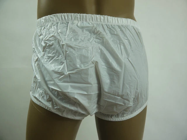 PANTALONES DE PLÁSTICO PARA ADULTOS PVC incontinencia #P004-1,XL