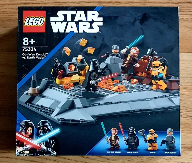 LEGO STAR WARS Set 75334 - Obi-Wan Kenobi vs Darth Vader - Retired ...