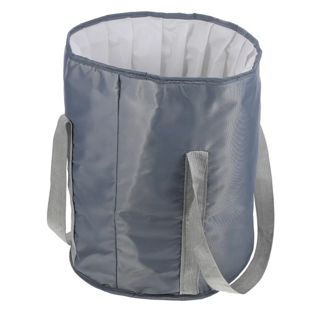 Cubo Bañera Plegable Bañera de Piestre Gris Claro Sarga