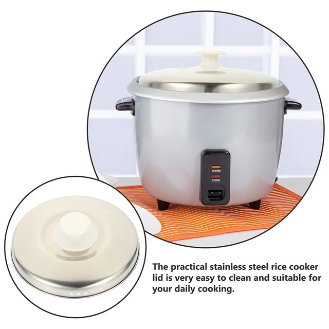 Cap For Rice Cooker RICE COOKER LID Metal Cooker Lid Multi-use Pan Cover Rice Cooker Cover ...