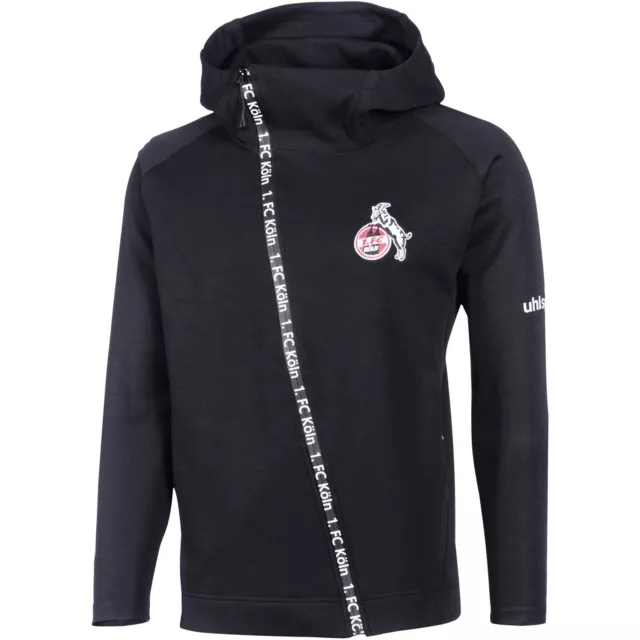 uhlsport 1. FC Köln Essential Pro Jacke Zipjacke Kapuze Fan Effzeh Fanoutfit