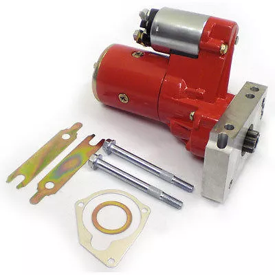 Chev Gear Reduction Mini Starter Motor Hi Torque 3HP  red sss1