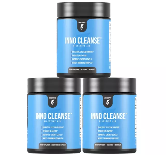 3x INNO CLEANSE Digestive Aid Waist trimming Digestive System Dietary Supplement
