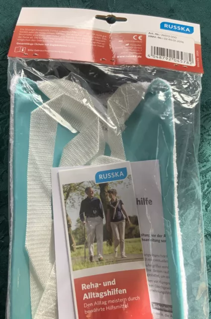Strumpf Anziehhilfe Frottee Russka Strumpfanzieher für Strümpfe Socken. Neu
