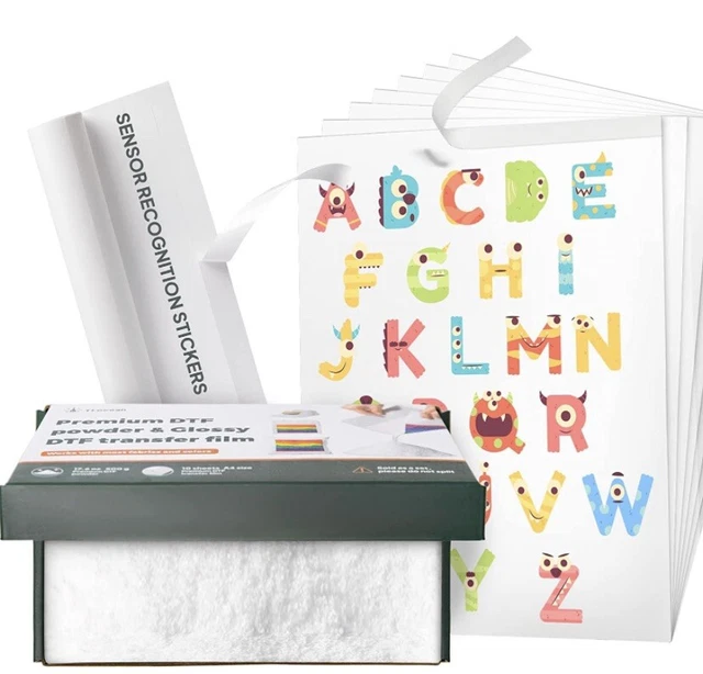DTF Powder Film Kit for Sublimation & DTF Printer,23Pcs Sensor