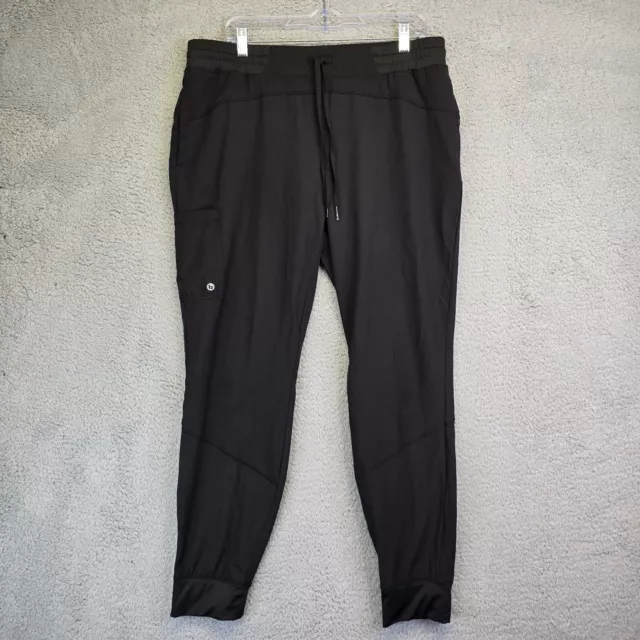 Barco One Boost Jogger Scrub Pants Womens Large Black Stretch Cargo Comfort