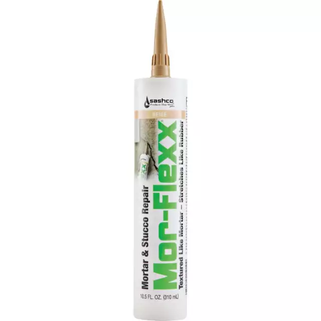 Sashco Mor-Flexx Concrete Beige Cartridge Mortar Sealant 15010 Sashco Mor-Flexx