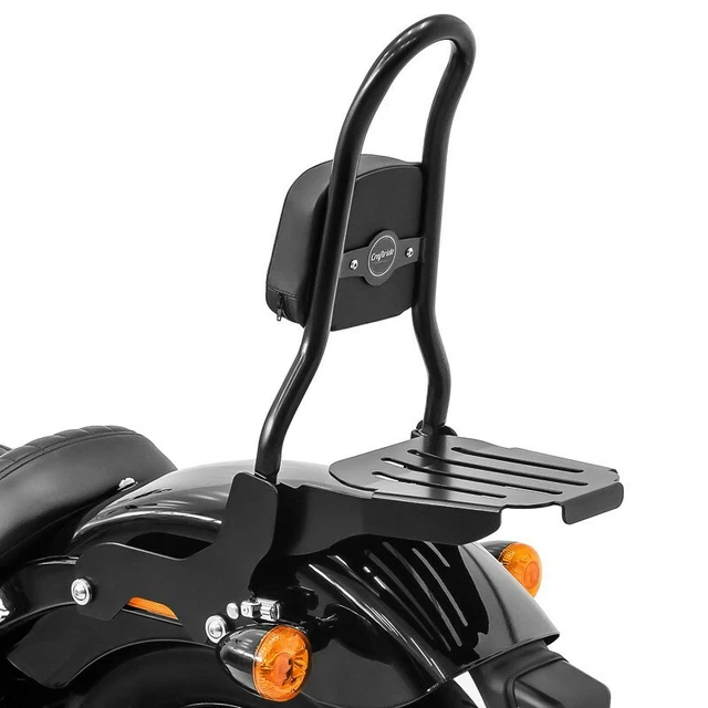 Motorrad Gepäckträger Für Harley Softail & Touring Modelle 2018-2024 - Abnehmbare Heckhalterung