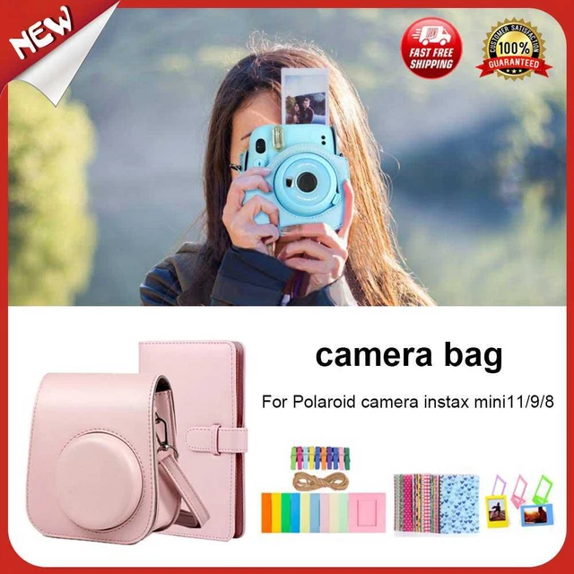 es 5 in 1 Camera Accessories Kit Shoulder Strap Bag for Fujifilm Instax Mini 11/