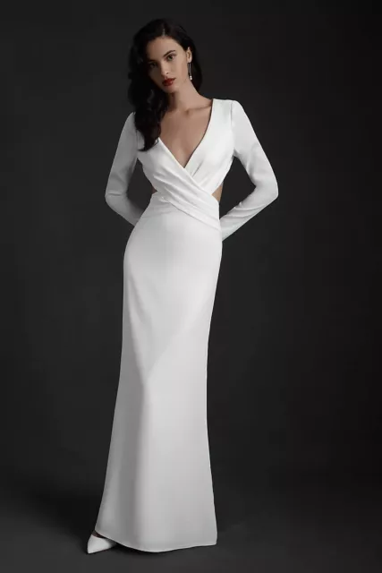 Payton wedding Gown by Tadashi Shoji Size 10 Ivory Payton wedding Gown by Tadashi Shoji Size 10 Ivory