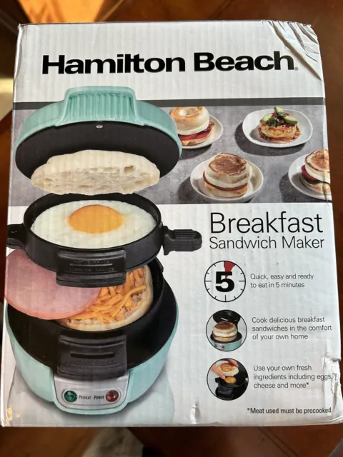 Open Box Hamilton Beach Breakfast Burrito Maker Ready In 5 Minutes 25495