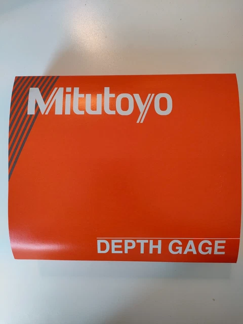 MITUTOYO 547-211 ABSOLUTE Digimatic LCD Depth Gauge 0-200mm New from