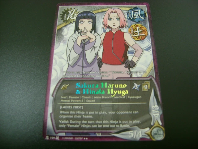 Sakura Haruno Naruto TCG Alternate Art Alt PROMO N-US004 Determination CCG  Card