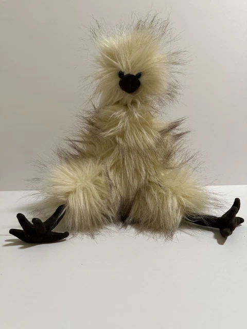 JELLYCAT SILKIE CHICKEN Plush Stuffed Animal Retired Rare Soft