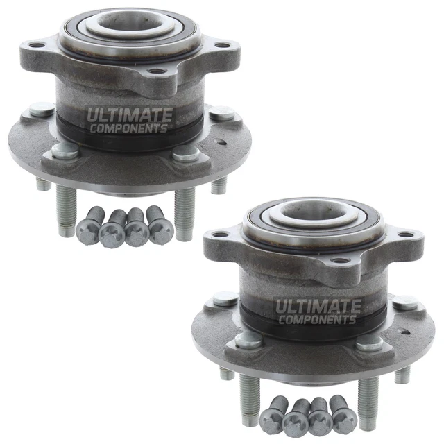 Pair Rear Wheel Bearing & Hubs fit 2010-2017 Chevy Equinox GMC Terrain