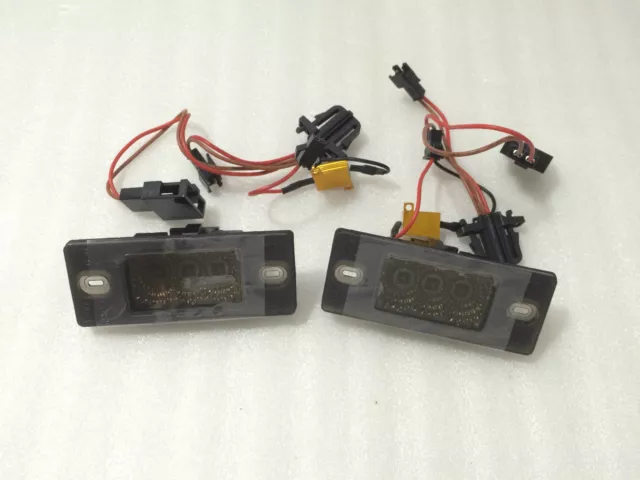 Plafones De Matricula Luces Led Matriculas Audi Tt 2007-2010