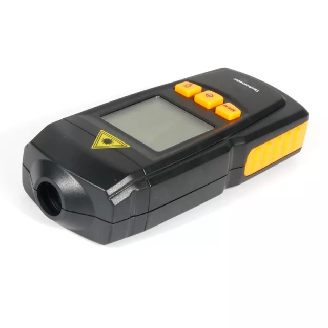 GM8905 Digital Laser Tachometer Non-Contact RPM Tach Meter Motor Speed Tester UK