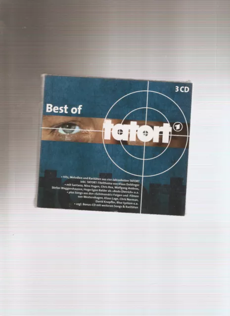 Best of TATORT, 3er CDBOX, NEU,ARD, EDEL, 2017,