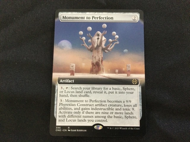 MTG Phyrexia: All Will Be One MONUMENT TO PERFECTION NM (0045) Graded Power