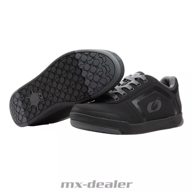 Oneal Pinned Plat Pédale Noir Vtt BMX Chaussures Tous Mountain Vélo MTB