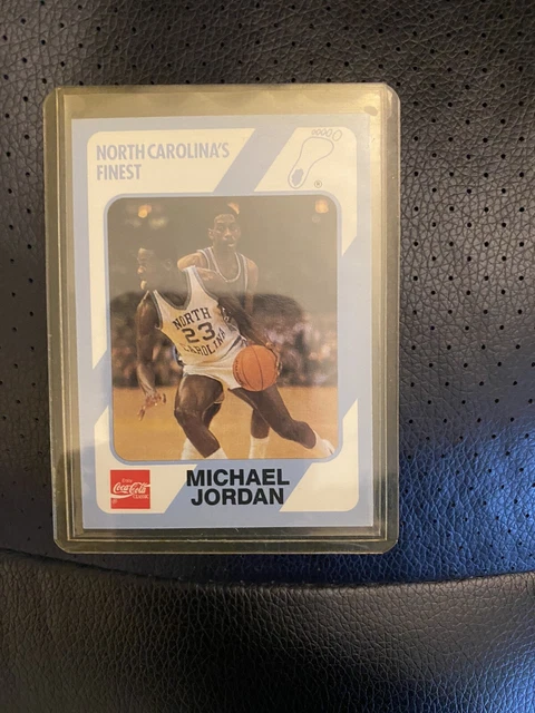 1989 COLLEGIATE COLLECTION Michael Jordan North Carolina's Finest #17 ...