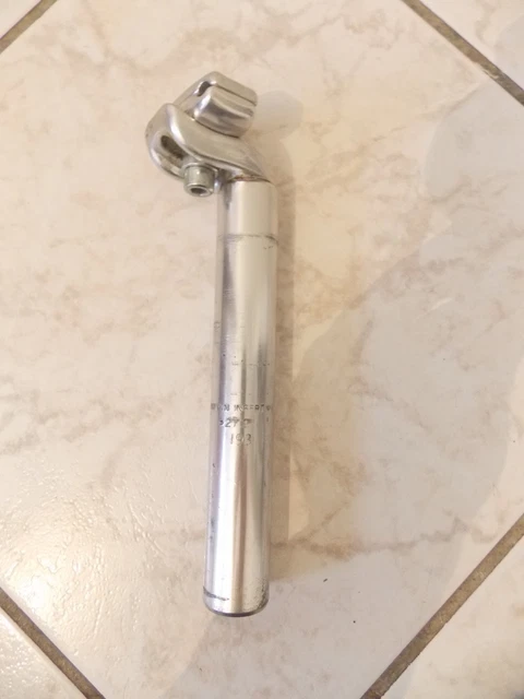 Bougie de tige de selle ø26,2 mm / 350 mm - argenté chromé VINTY