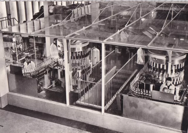 Postcard 10x15cm postcard EVIAN source bottling cachat
