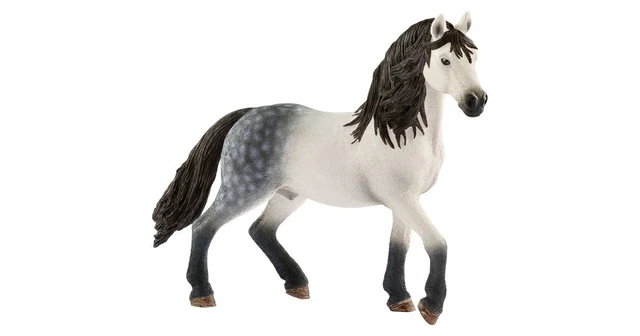 Figurine Schleich Étalon Andalou - Horse Club - 4x12x12 Cm - Dès 5 Ans