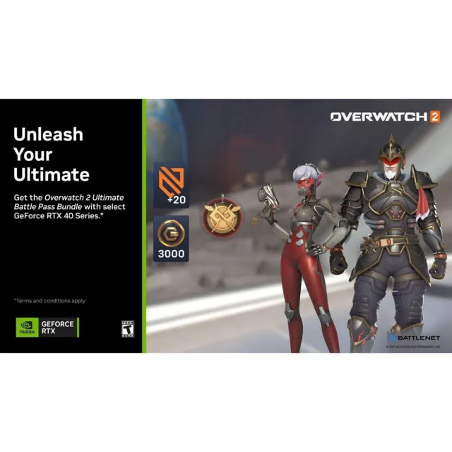 NVIDIA Overwatch 2 Ultimate Battle Pass Bundle Digital Code