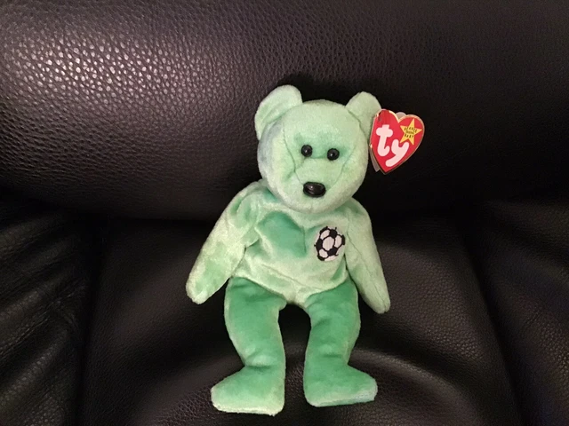 Rare Ty Beanie Babies Kicks With Tag Error