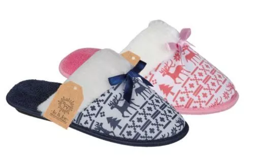 Tesco christmas best sale slippers